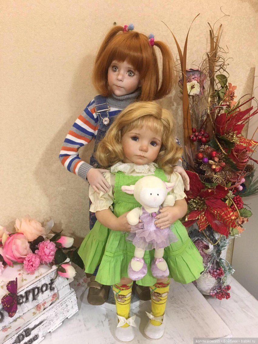 Мои коллекционные фарфоровые куклы. Часть 2