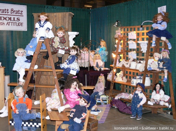 Мои коллекционные фарфоровые куклы. Часть 2