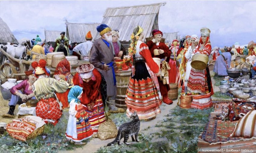 Мы нарядились и пошли на ярмарку. Русские народные костюмы | Бэйбики Мы нарядились и пошли на ярмарку. Русские народные костюмы (фото 9)