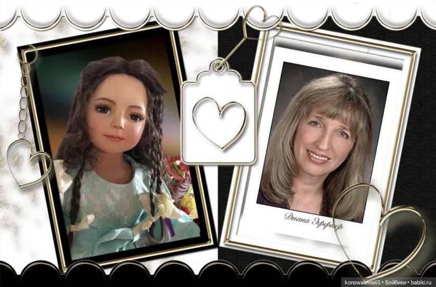 Фарфоровые куклы часть первая. Каталог моих кукол Дианы Эффнер
