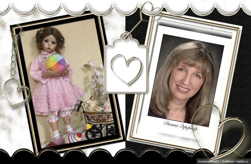 Фарфоровые куклы часть первая. Каталог моих кукол Дианы Эффнер