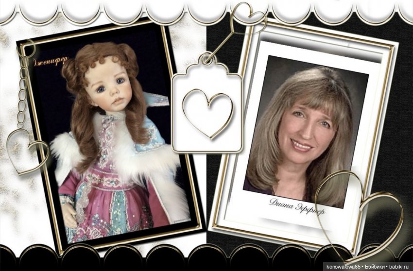 Фарфоровые куклы часть первая. Каталог моих кукол Дианы Эффнер