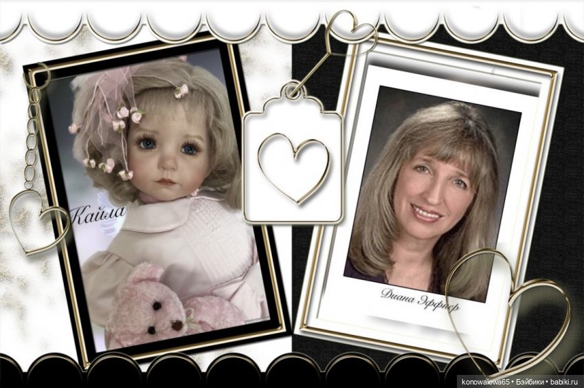 Фарфоровые куклы часть первая. Каталог моих кукол Дианы Эффнер (фото 6)