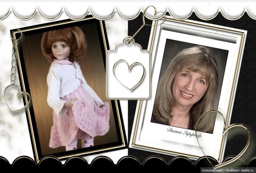 Фарфоровые куклы часть первая. Каталог моих кукол Дианы Эффнер