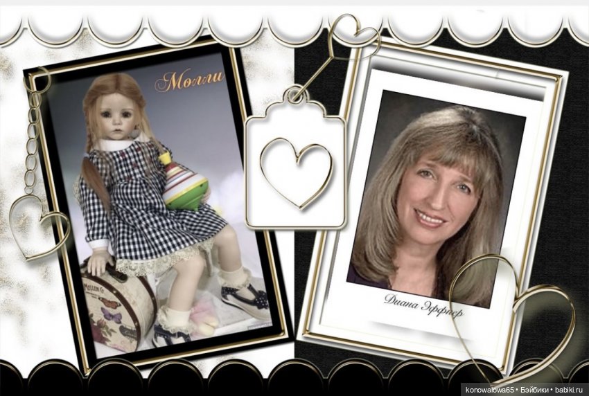 Фарфоровые куклы часть первая. Каталог моих кукол Дианы Эффнер