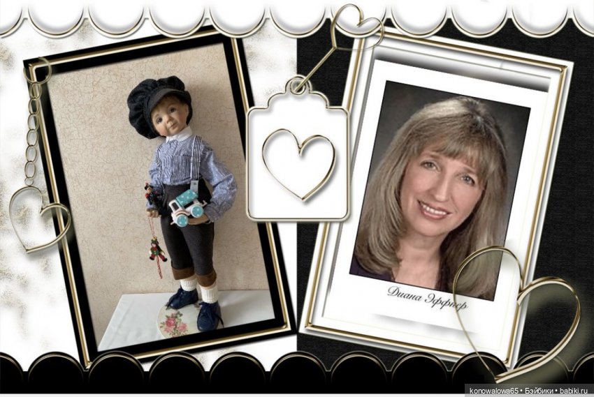 Фарфоровые куклы часть первая. Каталог моих кукол Дианы Эффнер