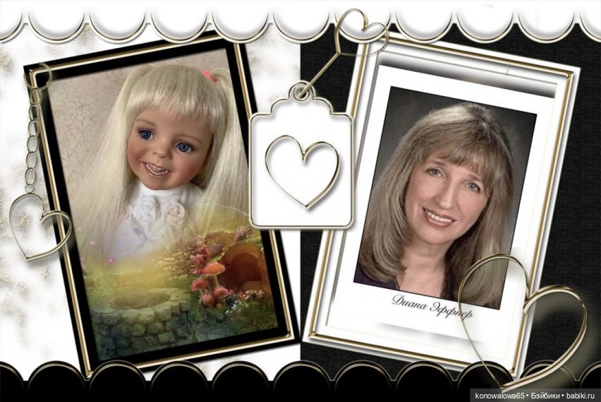 Фарфоровые куклы часть первая. Каталог моих кукол Дианы Эффнер