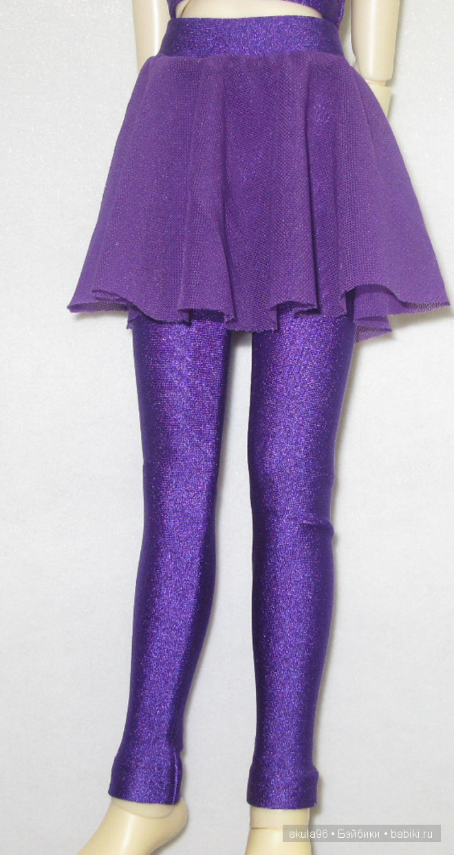 Леггинсы и юбочка для куколки (фото 3)