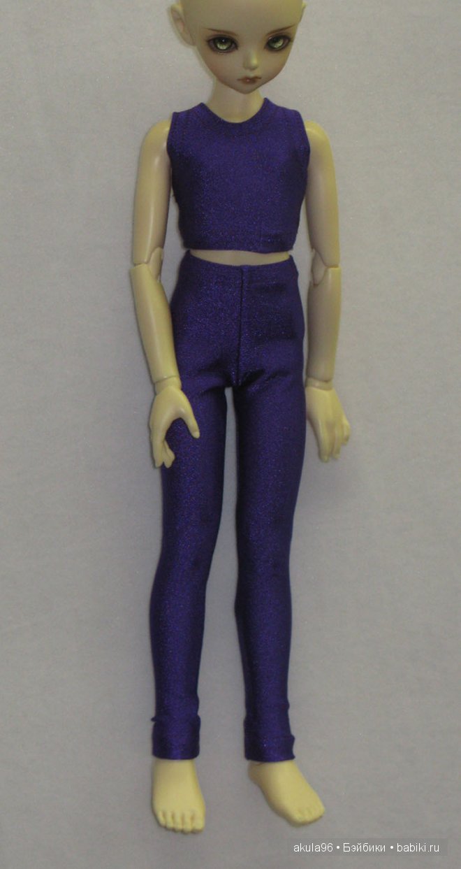 Леггинсы и юбочка для куколки (фото 2)