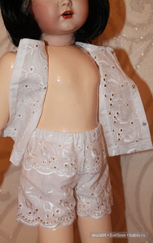 Коллекция одежды для антикварной куклы. Armand Marseille (фото 2)