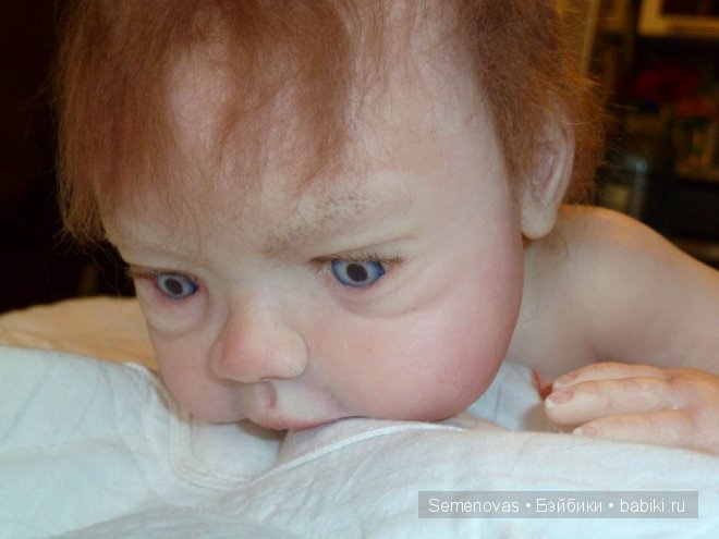 Полностью силиконовый пупс Руслана