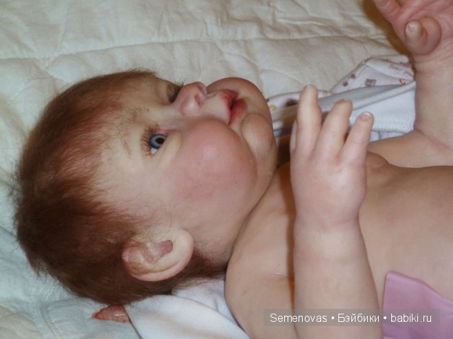 Полностью силиконовый пупс Руслана