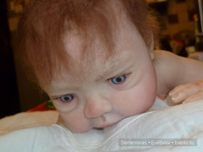 Полностью силиконовый пупс Руслана