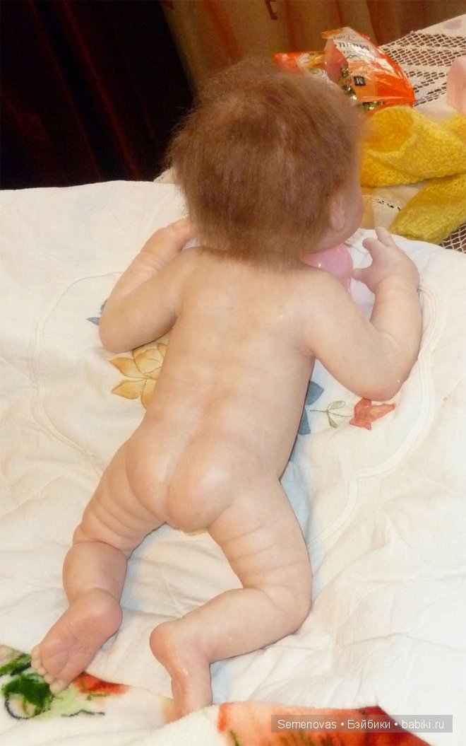 Полностью силиконовый пупс Руслана