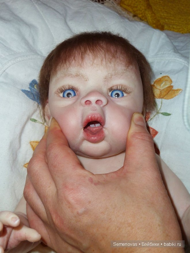 Полностью силиконовый пупс Руслана