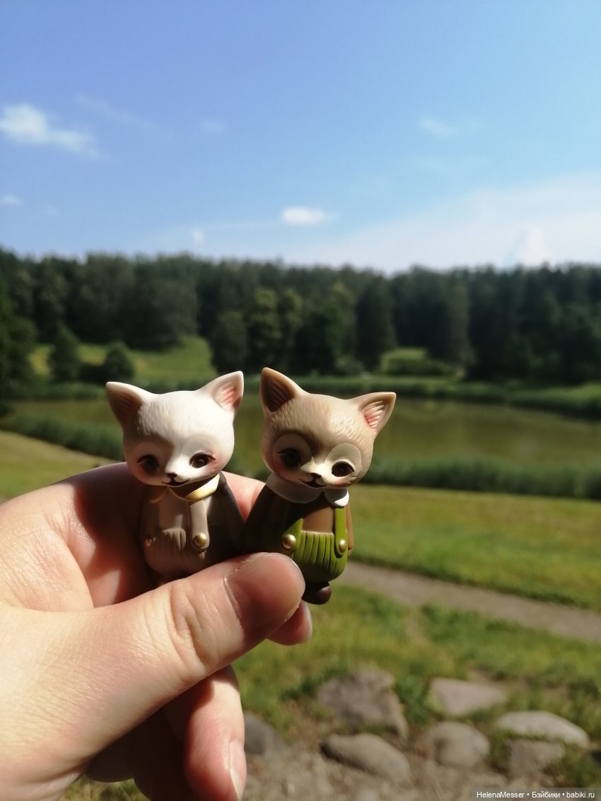 Котятки Моррисы на прогулке в Павловске | Бэйбики Котятки Моррисы на прогулке в Павловске