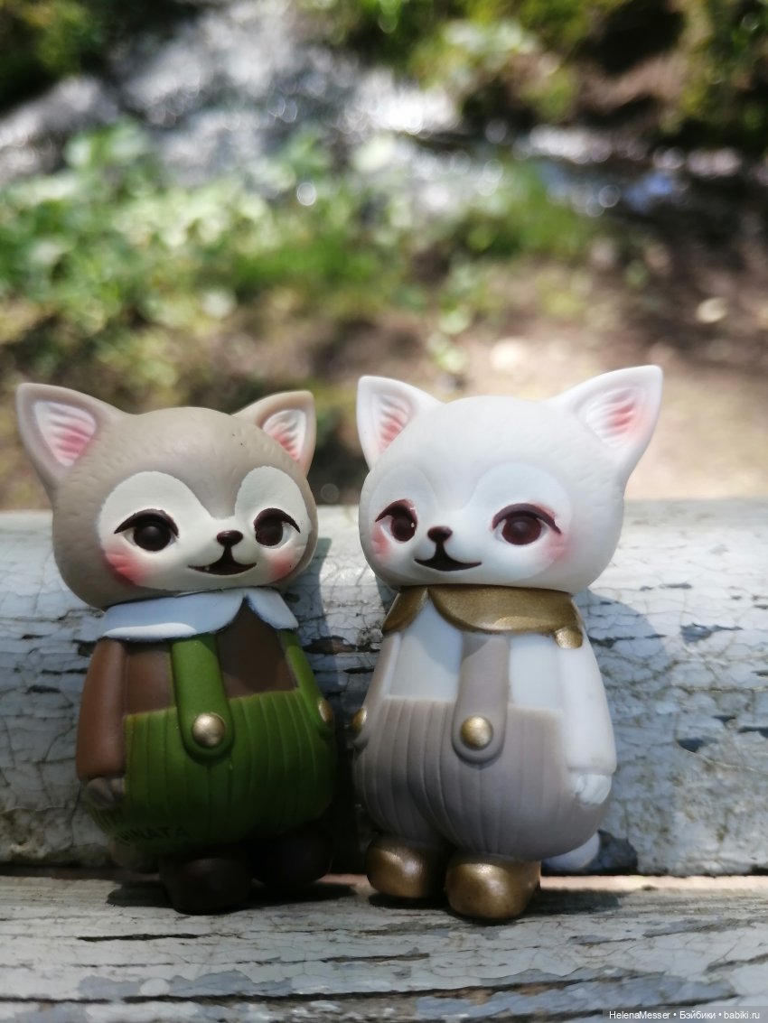 Котятки Моррисы на прогулке в Павловске