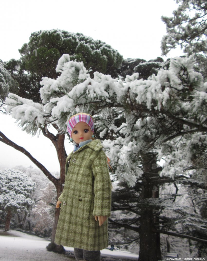 Крымские каникулы, часть 5. Снег в Воронцовском парке (фото 9)