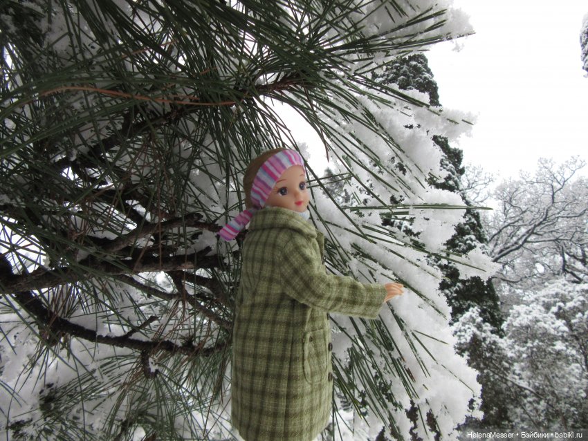 Крымские каникулы, часть 5. Снег в Воронцовском парке (фото 7)