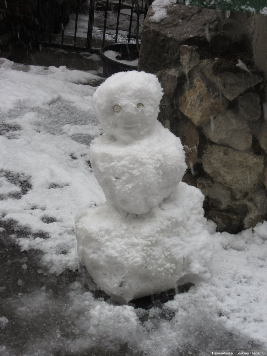 Крымские каникулы, часть 5. Снег в Воронцовском парке