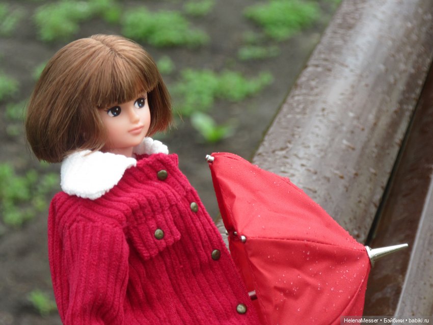 Одним дождливым днём — Куклы Takara Tomy (Такара): Licca (Ликка)