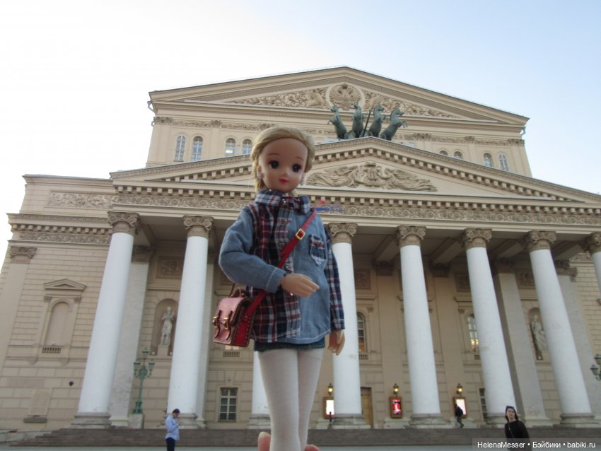 Лето в Москве галопом, часть 1.3. Закат у Большого театра (фото 2)