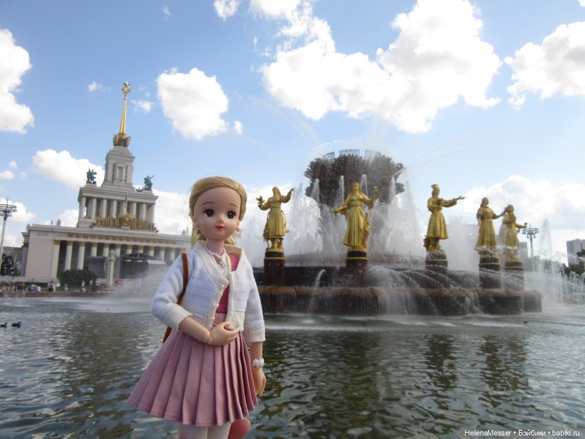 Лето в Москве галопом, часть 6.2. Хелена на ВДНХ