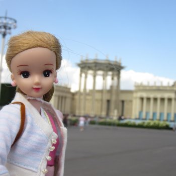Лето в Москве галопом, часть 6.2. Хелена на ВДНХ