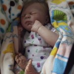 Моя первая работа. Малыш реборн Матвейка