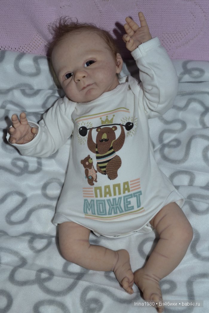 Кукла реборн Паулина — Куклы Реборн (Reborn): работы мастеров (фото 3)