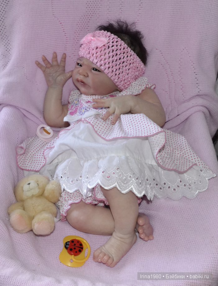Кукла реборн - Моя не сплюшка Мурёнок
