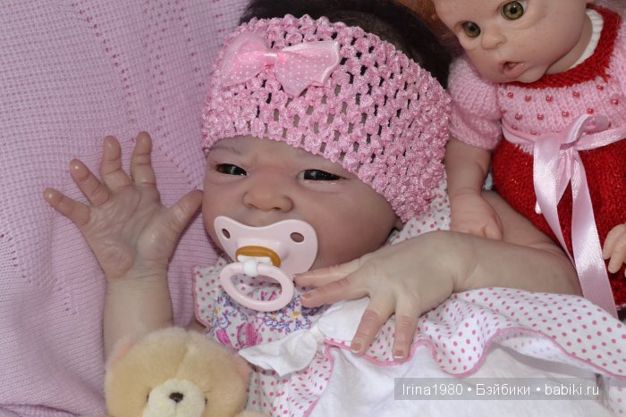 Кукла реборн - Моя не сплюшка Мурёнок