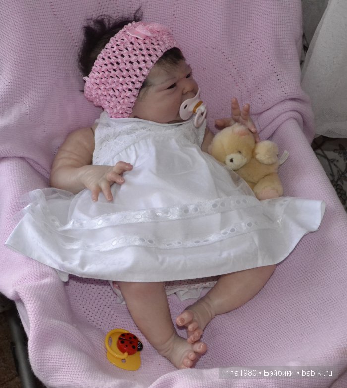 Кукла реборн - Моя не сплюшка Мурёнок