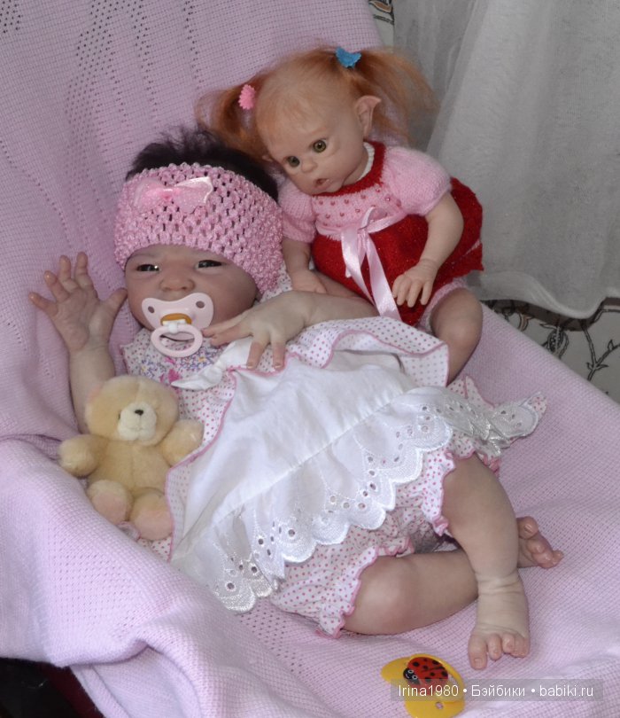 Кукла реборн - Моя не сплюшка Мурёнок