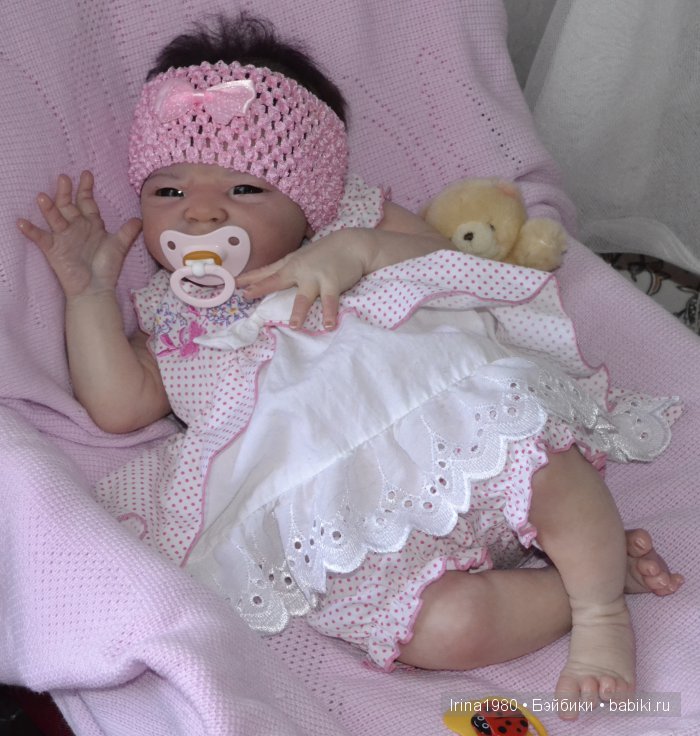 Кукла реборн - Моя не сплюшка Мурёнок