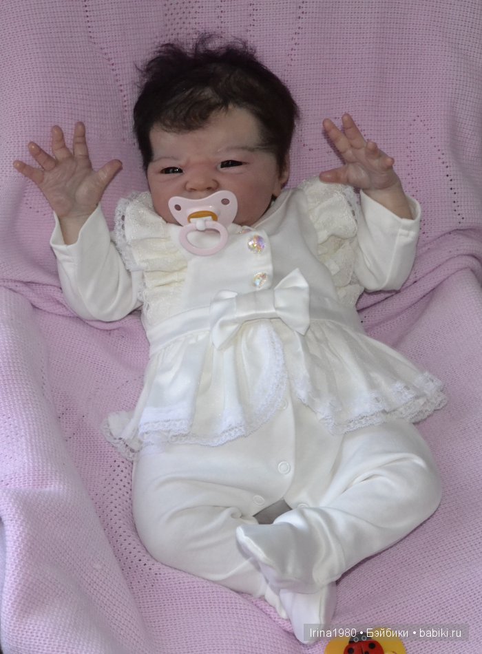 Кукла реборн - Моя не сплюшка Мурёнок