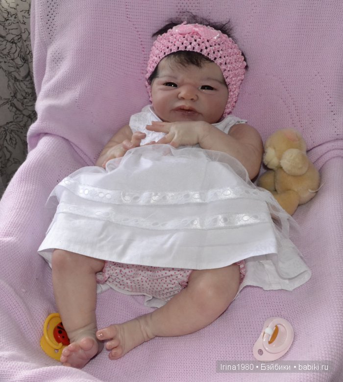 Кукла реборн - Моя не сплюшка Мурёнок