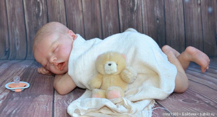 Мимишечка мечта Твинчик А. Кукла-реборн Смирновой Ирины