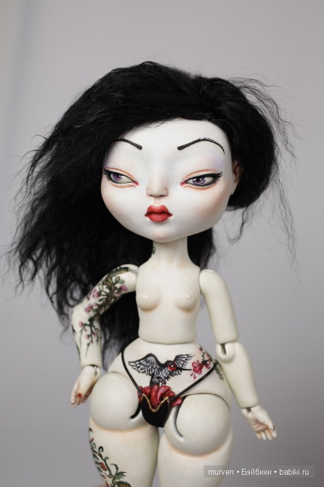 Дух огня шарнирная кукла Марии Пикуновой