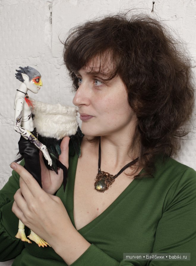 Птиц-проказник шарнирные куклы Мария Пикунова