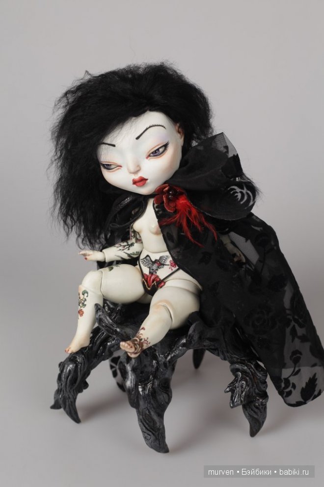 Дух огня шарнирная кукла Марии Пикуновой