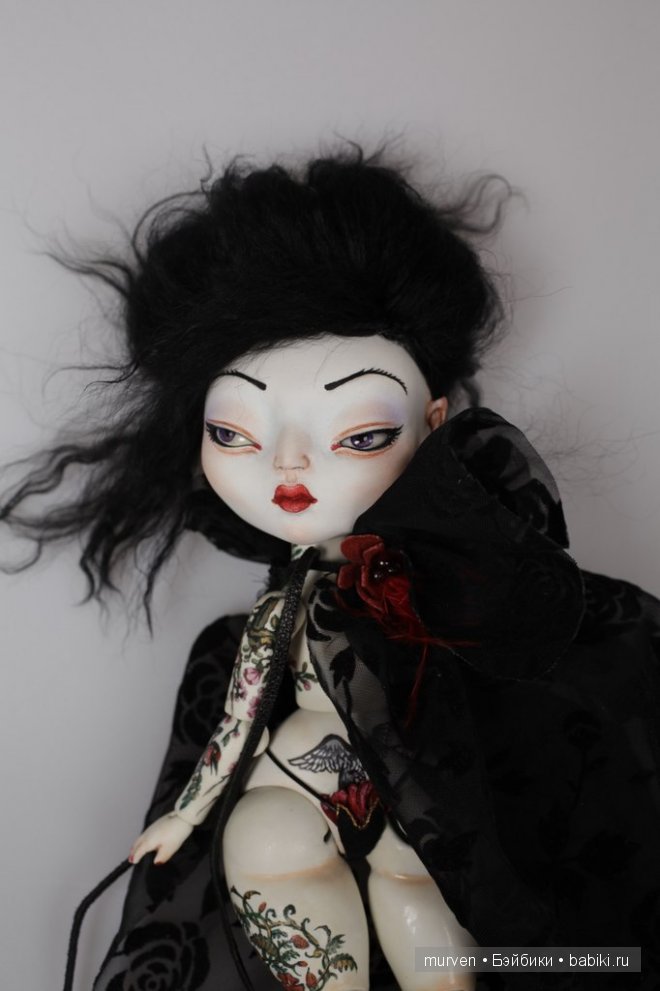 Дух огня шарнирная кукла Марии Пикуновой