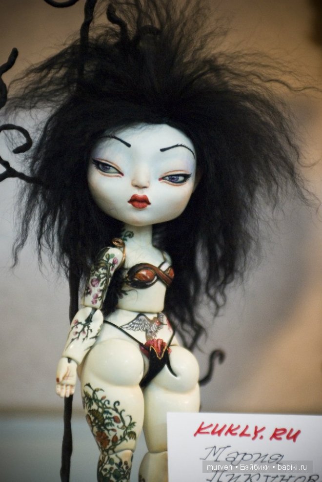 Дух огня шарнирная кукла Марии Пикуновой