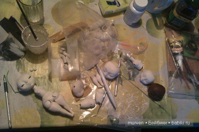 Дух Земли, авторская шарнирная кукла Марии Пикуновой