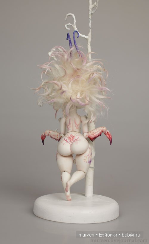 фея орхидея богомол шарнирные куклы Марии Пикуновой