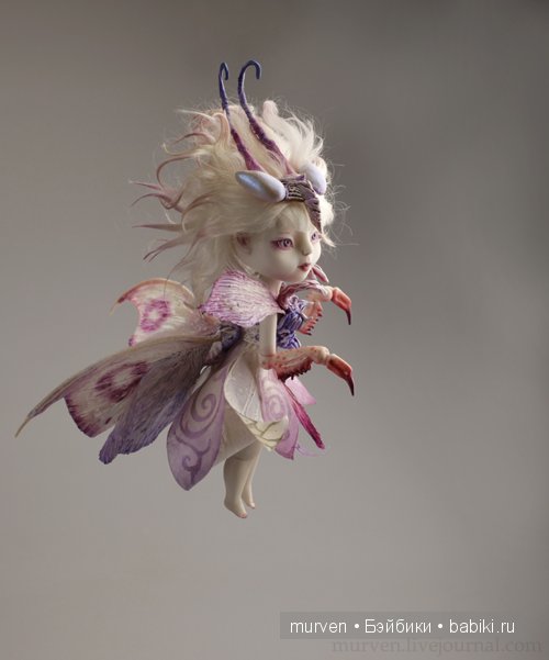 фея орхидея богомол шарнирные куклы Марии Пикуновой