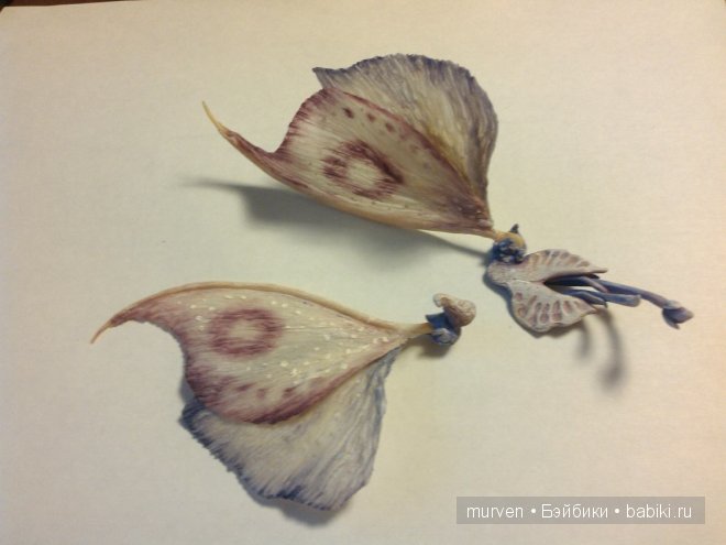 Фея Орхидея, авторская шарнирная кукла из фарфора Марии Пикуновой (фото 9)