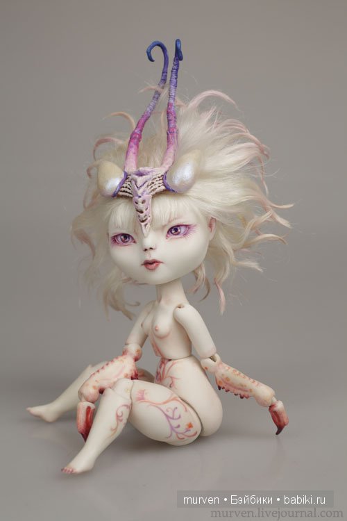 фея орхидея богомол шарнирные куклы Марии Пикуновой