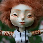 Чертена Дух Противоречия. Авторская шарнирная кукла Марии Пикуновой