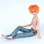 Тиль, авторская шарнирная кукла Марии Пикуновой